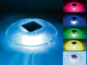 Lámpara solar -  Luces LED multicolores alternados