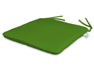 Par de cojines para asiento 28 x 28 cm color verde anis