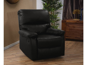 Sillón reclinable Lincoln - Color negro 2