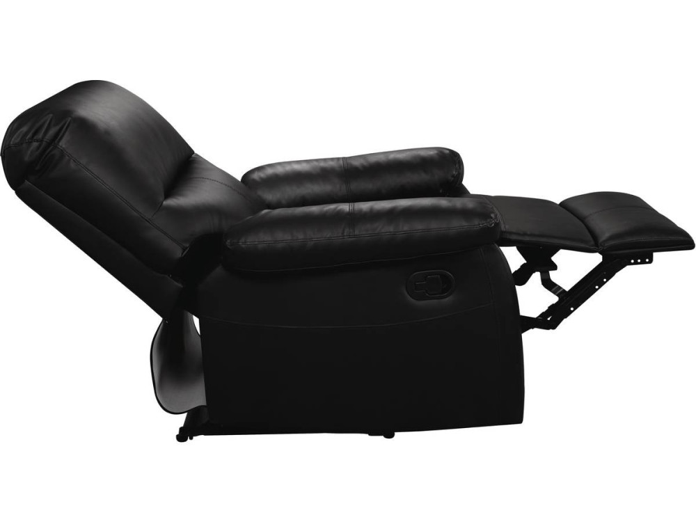 Sillón reclinable Lincoln - Color negro