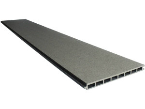 Kit de valla 1.6m - Composite y aluminio - Kit de fijación - Gris oscuro 2