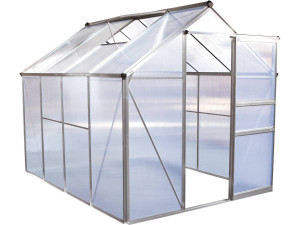 Invernadero en policarbonato  "Hortensia"  4,8m² transparente