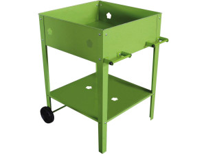 Mesa para macetas "Laurier" - 55 x 55 x 80 cm - Verde