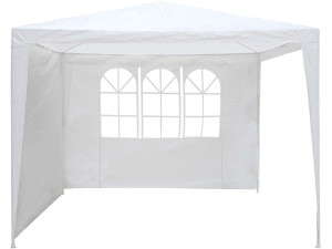 Lona blanca para carpa de recepción - Partición para cenador - 1,9 x 2,9 m