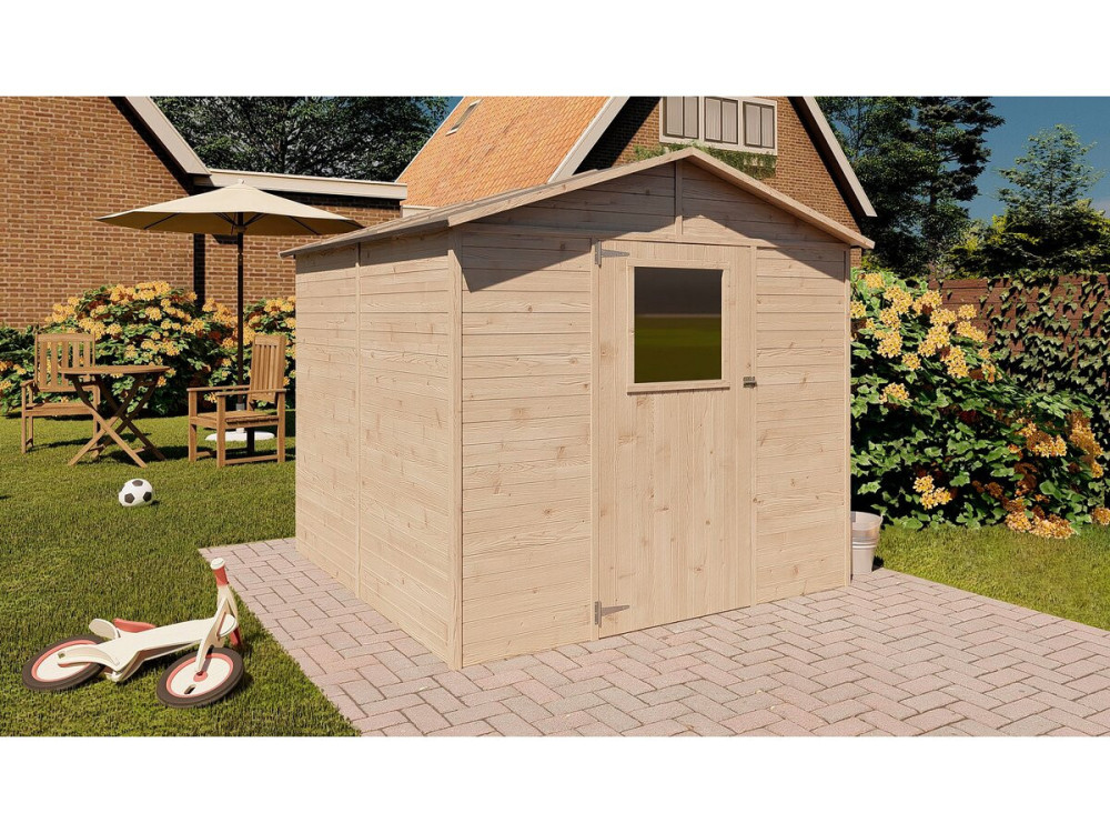 Caseta de jardín de madera 4,5 m² "Aude" - 15 mm