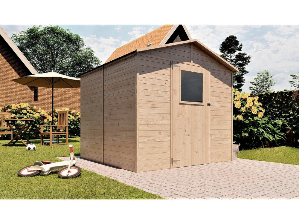 Caseta de jardín de madera 4,5 m² "Aude" - 15 mm
